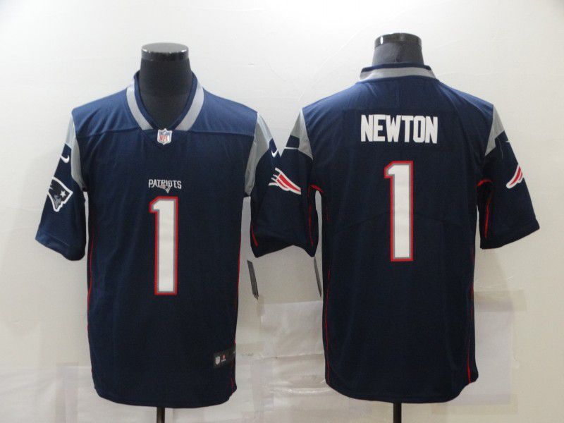Men New England Patriots #1 Newton Blue Nike Vapor Untouchable Limited 2020 NFL Nike Jerseys->women nfl jersey->Women Jersey